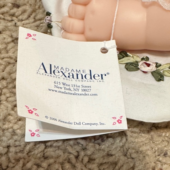 Madame Alexander Doll in Cream with Floral Details - Picture 3 of 9